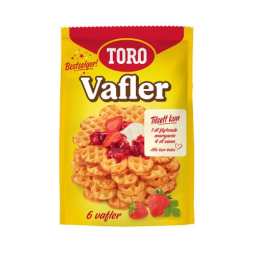 Toro norwegian waffle mix - waffle,