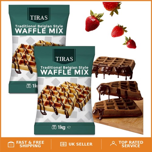 Belgian waffle mix powder 2 - mix,