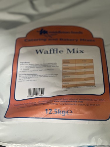 Waffle mix middleton foods - ,