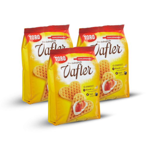Toro vafler waffle - toro, mix,