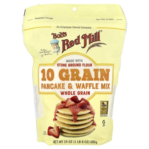 Grain pancake waffle - grain,