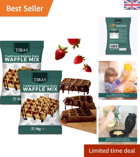 Authentic belgian waffle mix - mix,