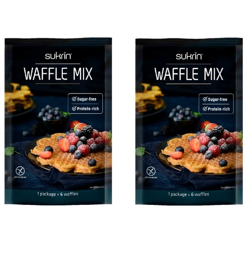 Sukrin waffle mix high protein - sukrin,