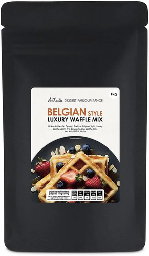 Luxury belgian style waffle - style,