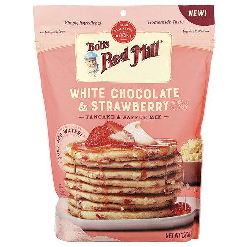 White chocolate strawberry - white,