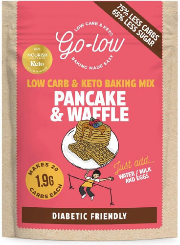 Low keto pancake waffle - go-low,
