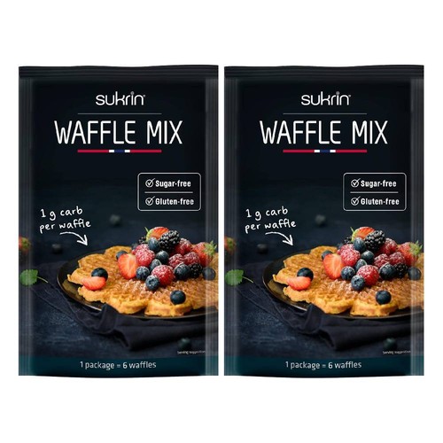 Sukrin waffle mix sugar free - waffle,